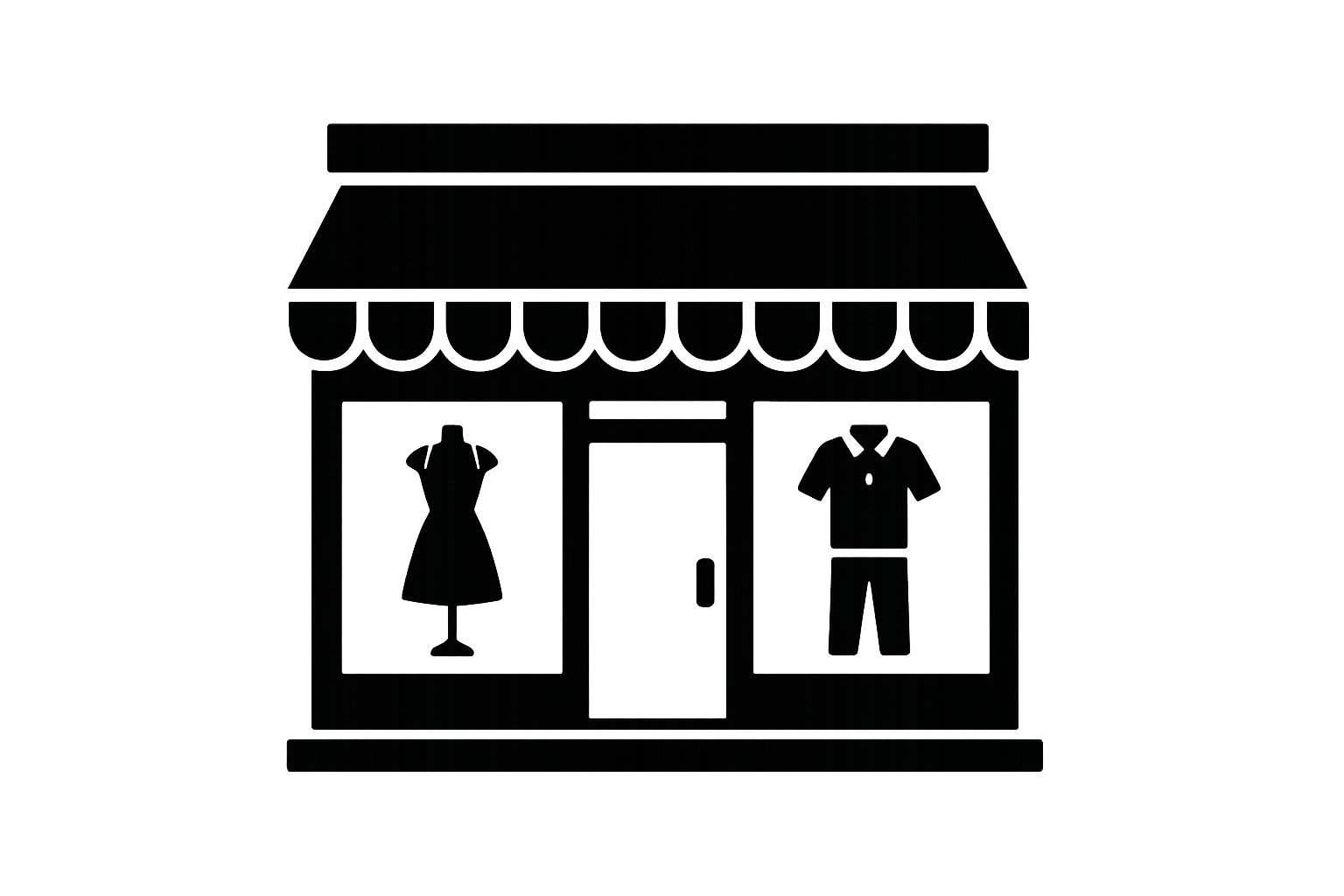 make it a clothing store, one story only